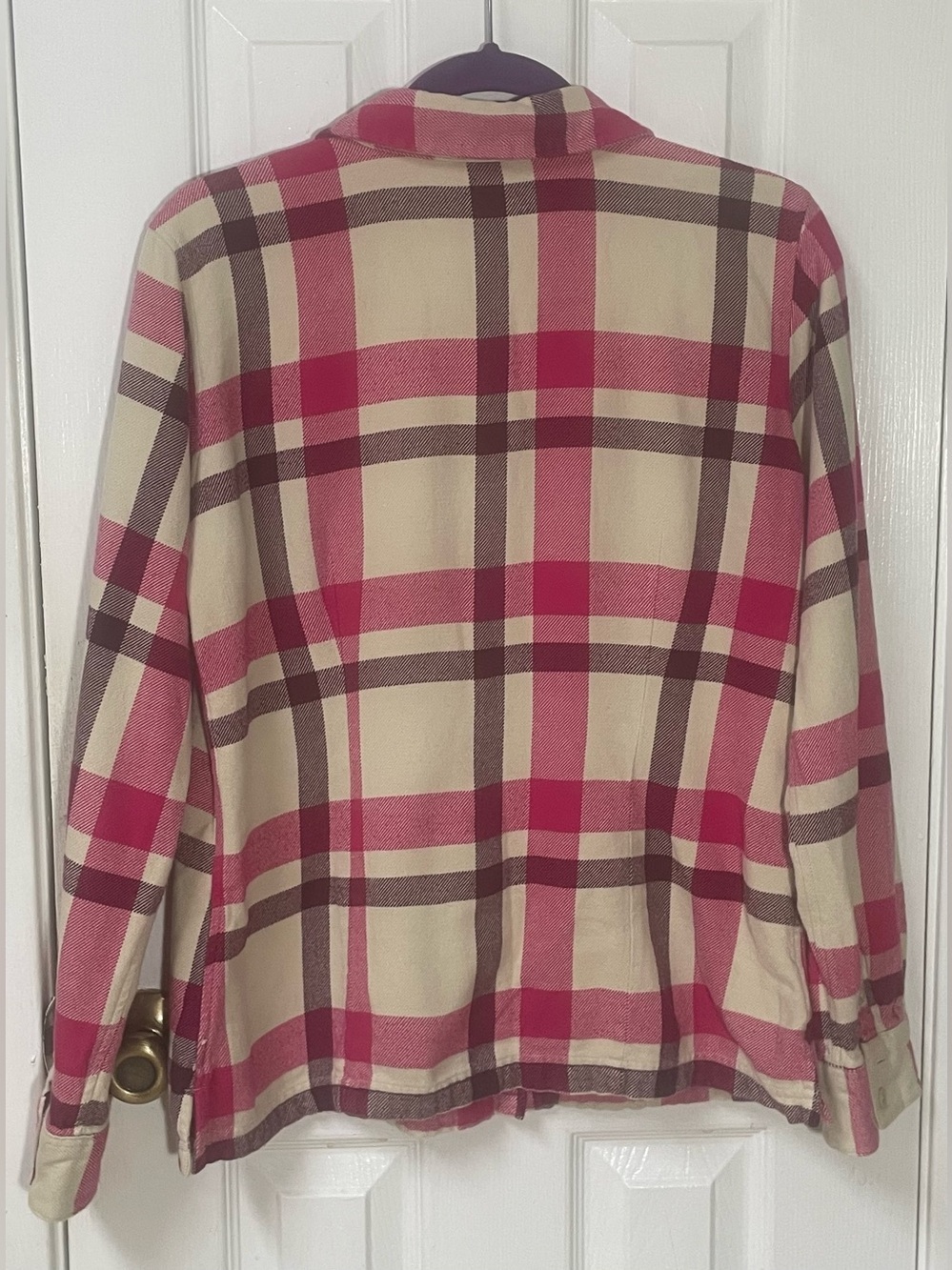 Patagonia Shirt Women's 12 Flannel Organic Cotton Outdoor Lagenlook Gorpcore - Picture 3 of 7